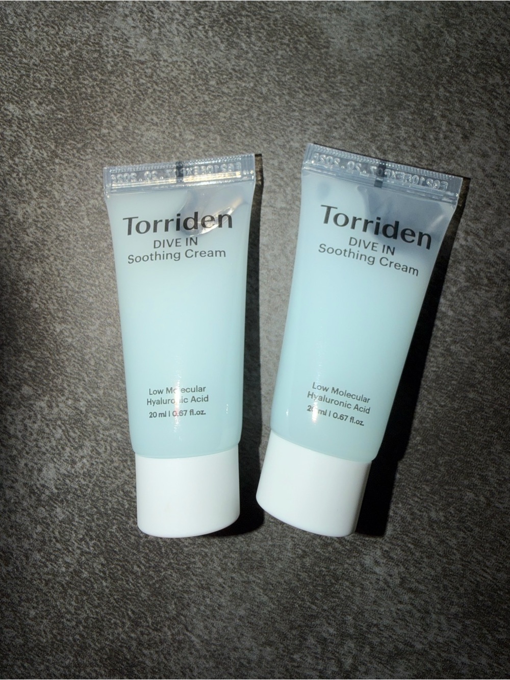 Torriden Dive In Soothing Cream Duo Korean skin care